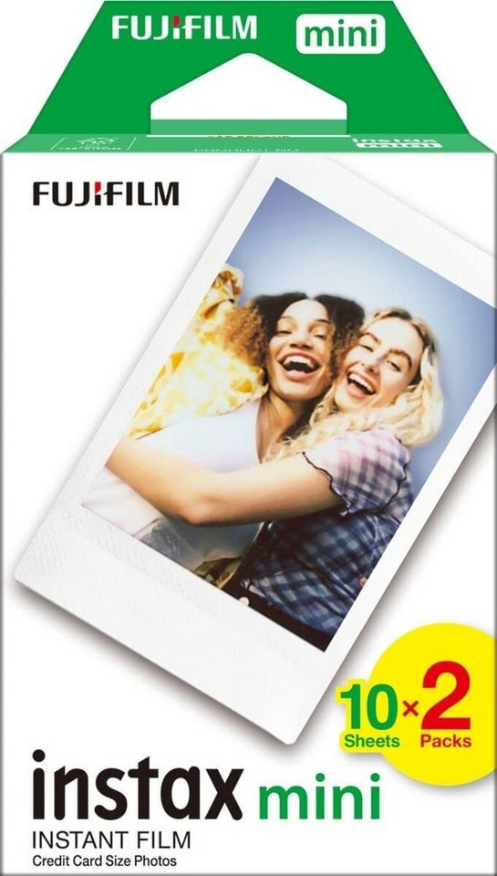 Fujifilm INSTAX Mini Film 20 Fotos für Mini 7s, 8, 9, 11, 25, 70, 90 Sofortbildkamera von OTTO