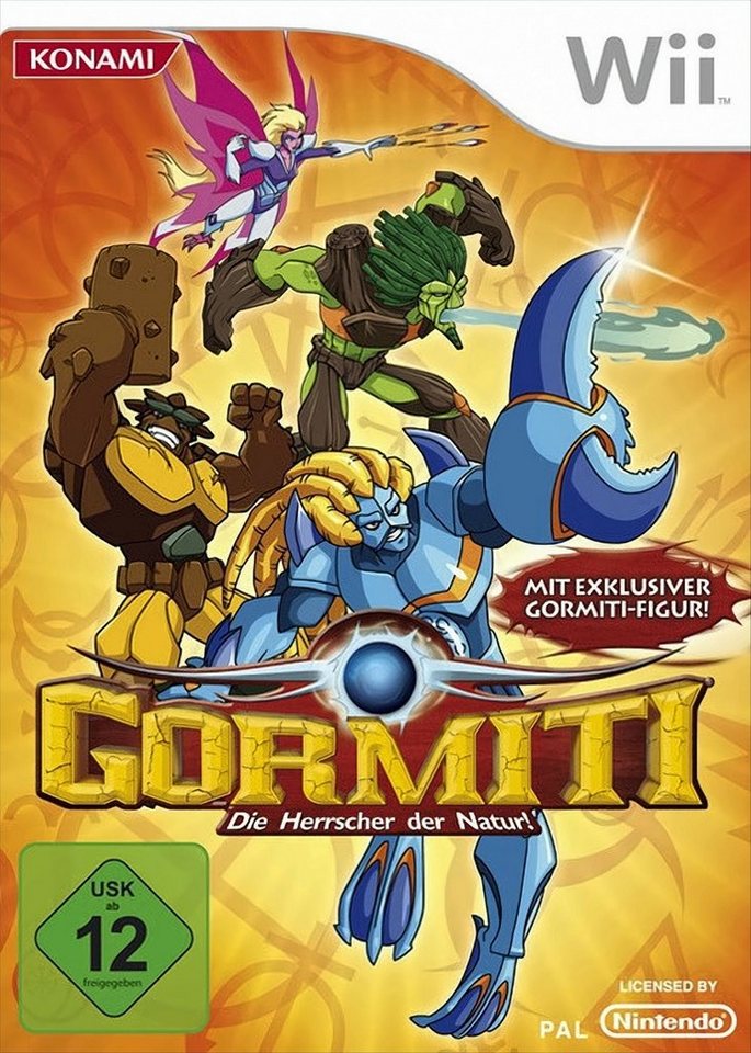 Gormiti: Die Herrscher der Natur Nintendo Wii Gormiti: Die Herrscher der Natur Nintendo Wii von Konami