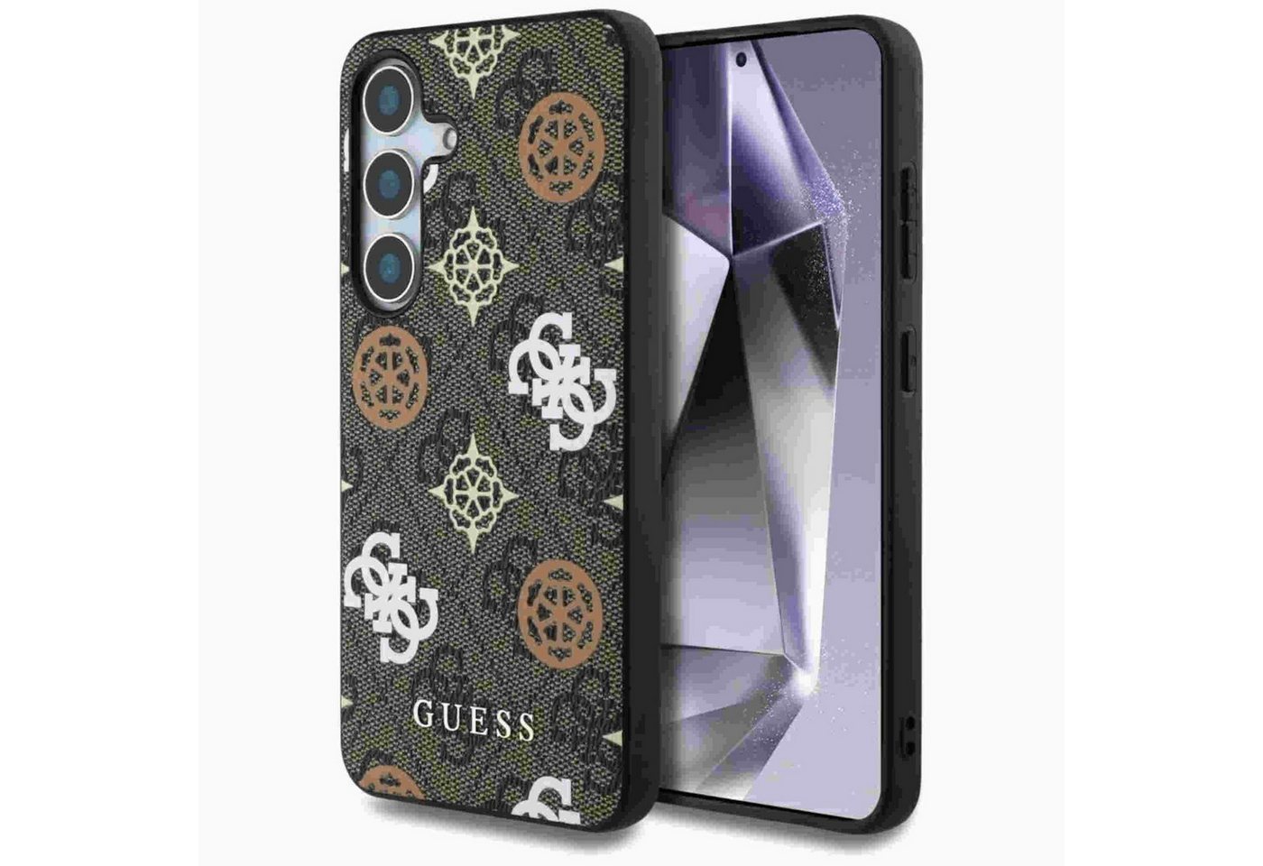 Guess Smartphone-Hülle Guess Samsung Galaxy S25 4G Printed Colored Peony Pattern MagSafe Case Guess Smartphone-Hülle Guess Samsung Galaxy S25 4G Printed Colored Peony Pattern MagSafe Case von Guess