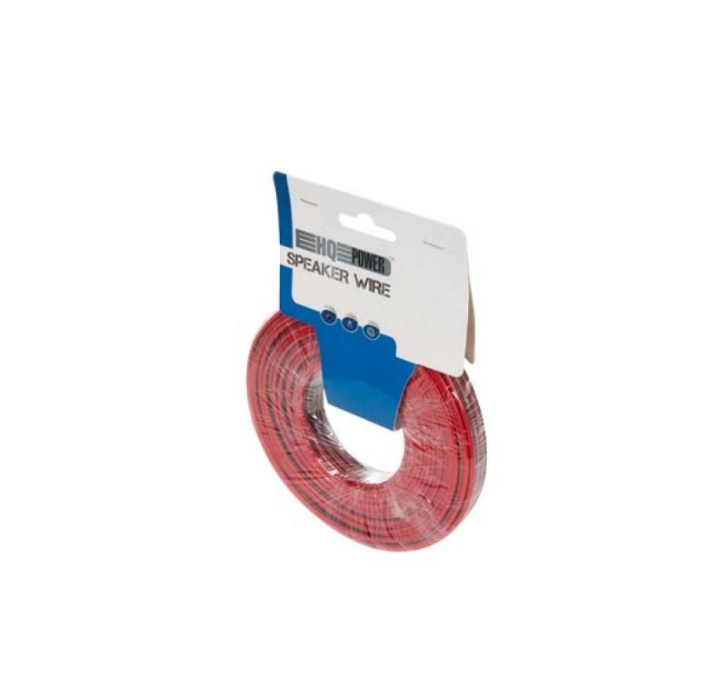 HQ POWER LAUTSPRECHERKABEL - ROT/SCHWARZ - 2 x 1.50 mm² - 25 m Audio- & Video-Kabel von HQ POWER