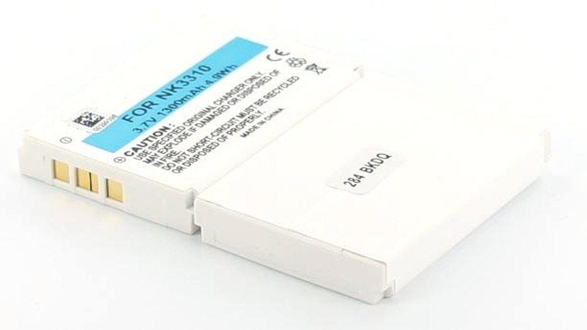 AGI Akku für Nokia NHM-5NX Li-Ion 3,7 Volt 1000 mAh weiß Handy-Akku 1000 mAh (3.7 V) von AGI