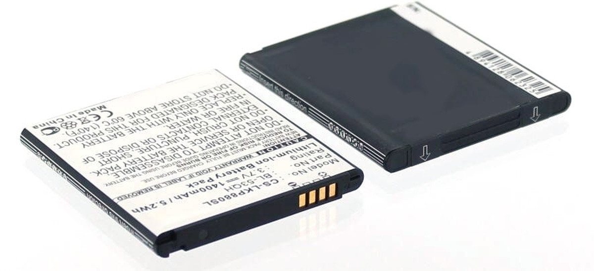 AGI Akku für LG Electronics Optimus P769 Li-Ion 3,7 Volt 1400 mAh schwarz Handy-Akku 1400 mAh (3.7 V) von AGI