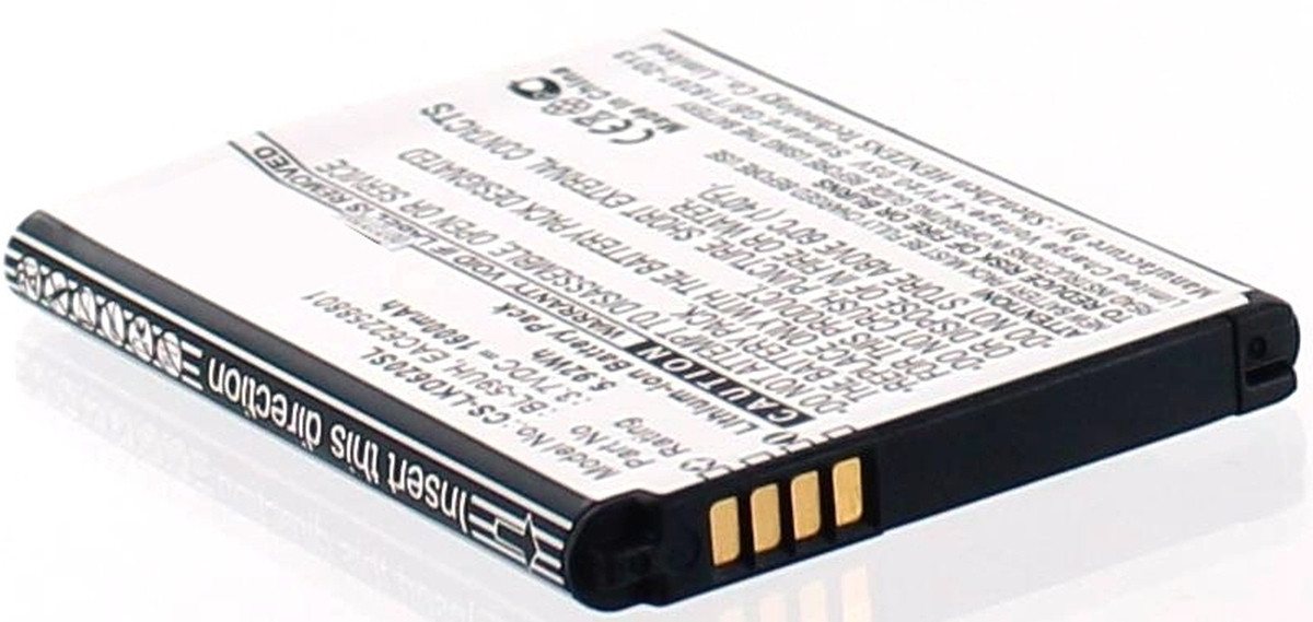 AGI Akku für LG Electronics BL-59UH Li-Ion 3,7 Volt 1600 mAh schwarz Handy-Akku 1600 mAh (3.7 V) von AGI