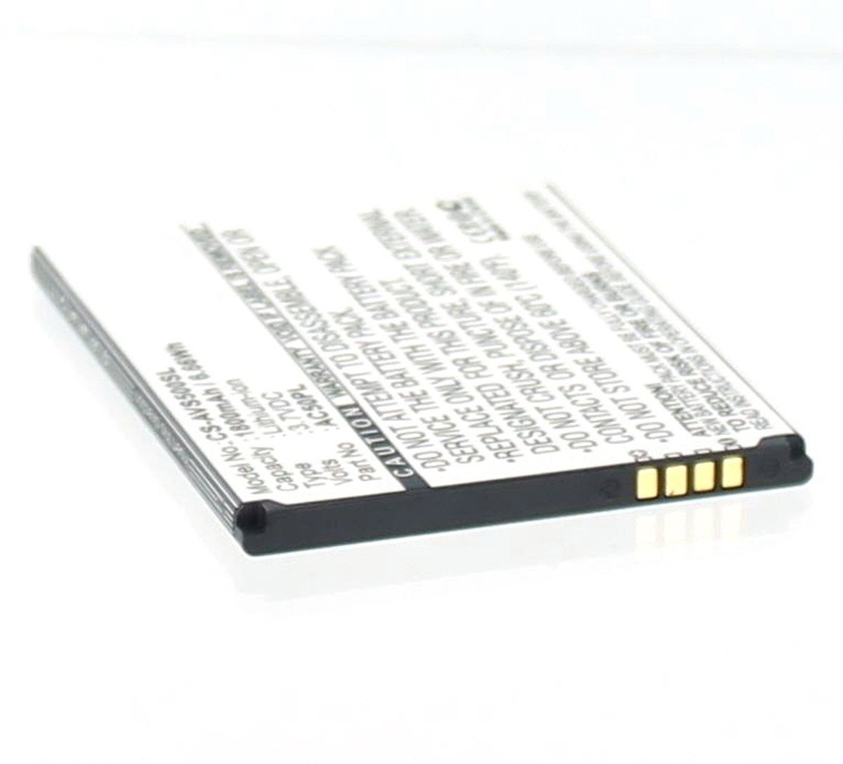 AGI Akku für Archos 50 Platinum Li-Ion 3,7 Volt 1800 mAh schwarz Handy-Akku 1800 mAh (3.7 V) von AGI