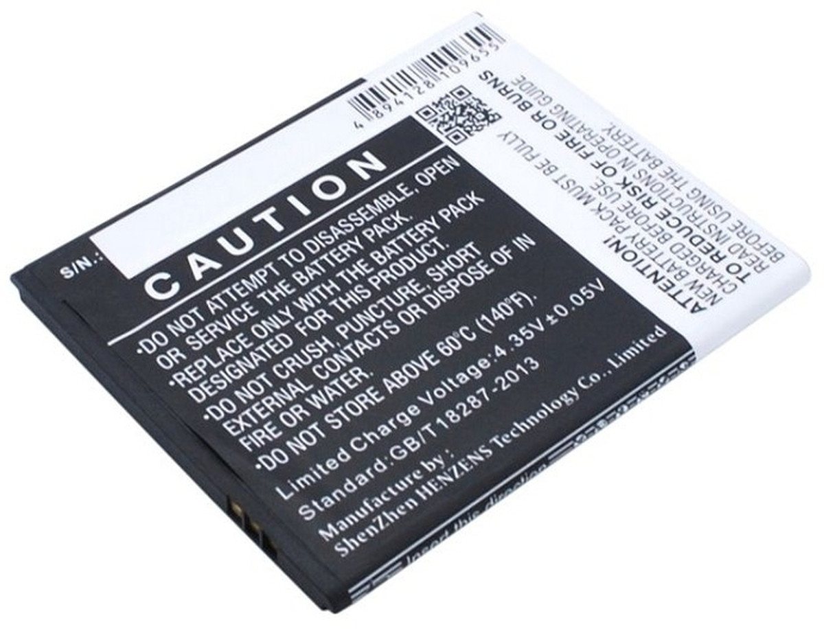 AGI Akku für Kazam Tornado 2 5.0 Li-Pol 3,8 Volt 2000 mAh schwarz Handy-Akku 2000 mAh (3.8 V) von AGI