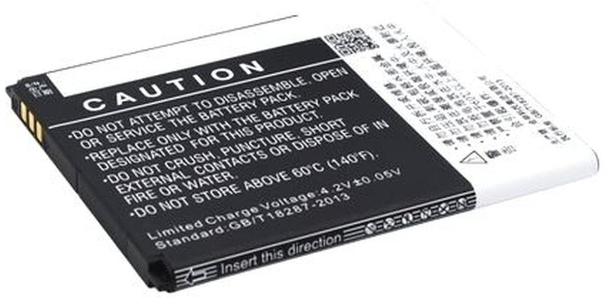 AGI Akku für Phicomm 2S Li-Ion 3,7 Volt 2200 mAh schwarz Handy-Akku 2200 mAh (3.7 V) von AGI