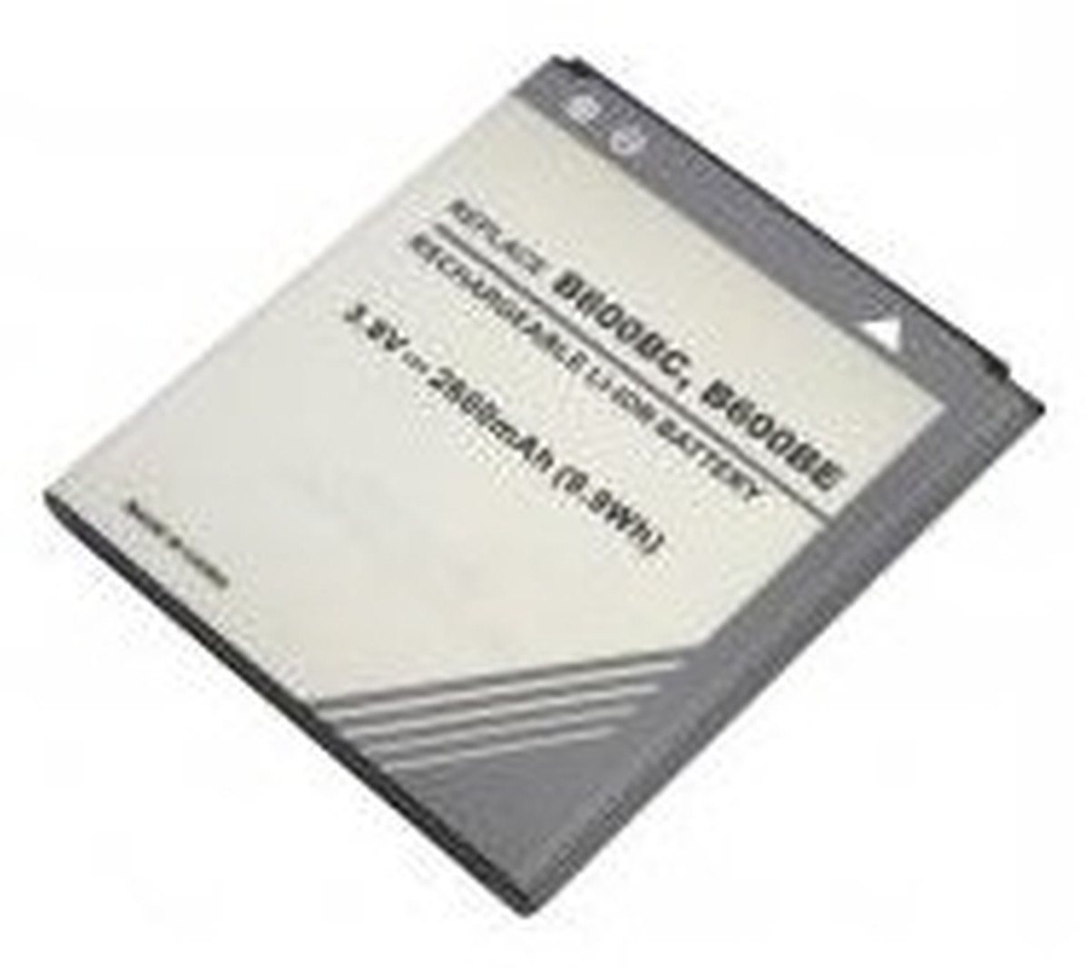 AGI Akku für Samsung GT-I9515 mit NFC Li-Ion 3,7 Volt 2600 mAh schwarz Handy-Akku 2600 mAh (3.7 V) von AGI