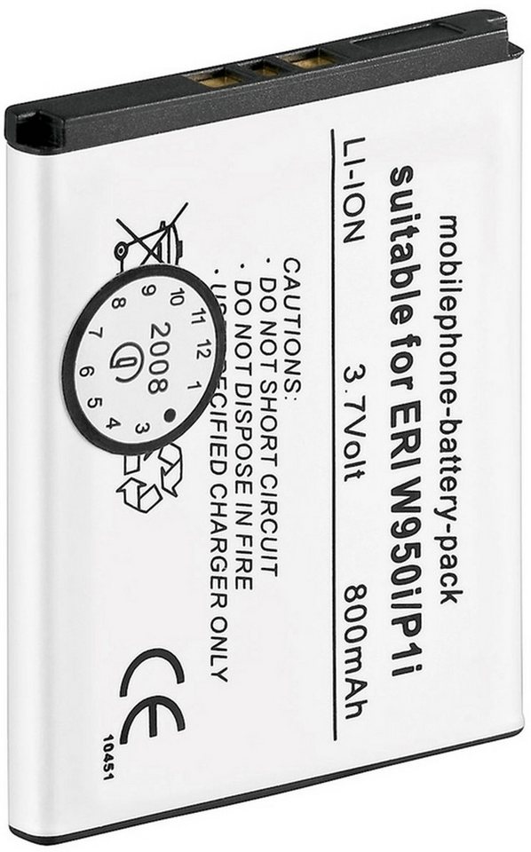 AGI Akku für Sony Ericsson P1I Li-Ion 3,7 Volt 650 mAh schwarz Handy-Akku 650 mAh (3.7 V) von AGI