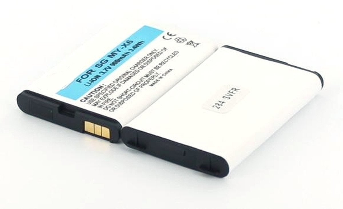 AGI Akku für Sagem My X6 Li-Ion 3,6 Volt 900 mAh schwarz Handy-Akku 900 mAh (3.6 V) von AGI