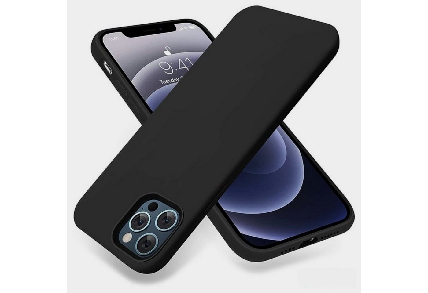 Handyhülle Apple Hülle schwarz 16,95 cm, iPhone 12 Pro Max Schutz von OTTO