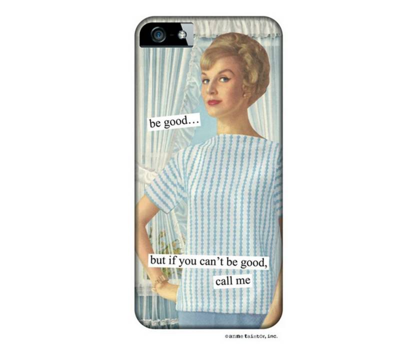 Handyhülle Handy-Cover BE GOOD für iPhone 4 oder 4s von Anne Taintor, mit Fifties-Retro-Motiv von OTTO