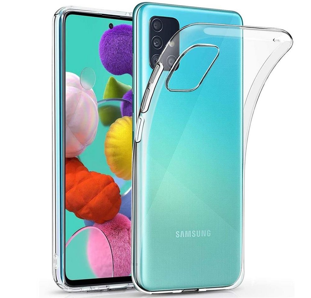 Handyhülle Samsung Galaxy A71 Hülle 17 cm, 6,7 Zoll, Schutz für Handy transparent von OTTO