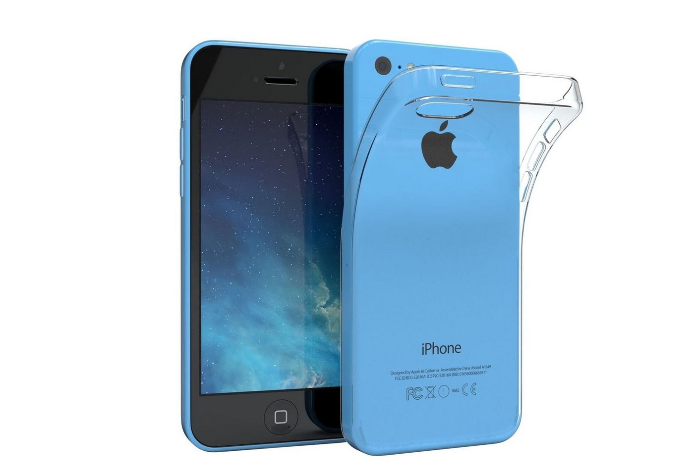 Handyhülle iPhone 5 Schutz 12,7 cm (5 Zoll), Apple Hülle transparent von OTTO