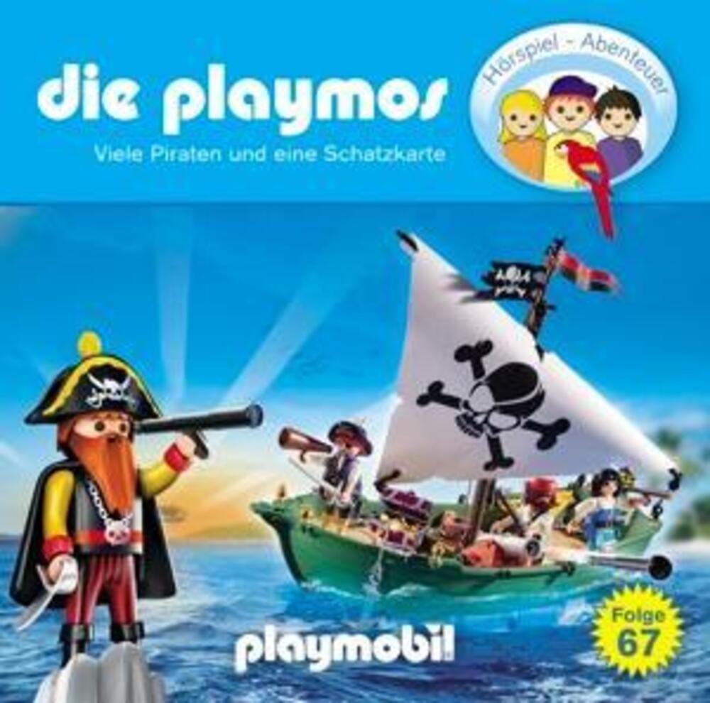 Hörspiel Die Playmos-(67)Viele Piraten Und Eine Schatzkarte von OTTO