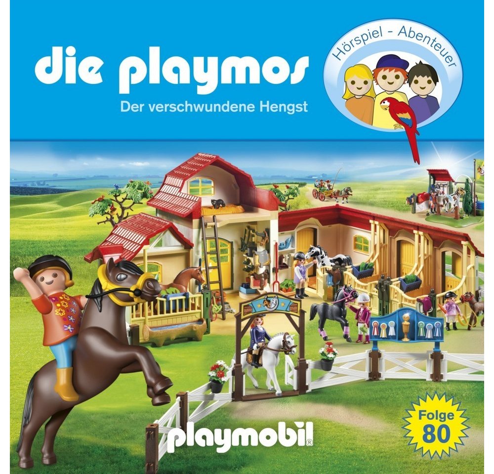 Hörspiel Die Playmos (80) - Der Verschwundene Hengst von OTTO