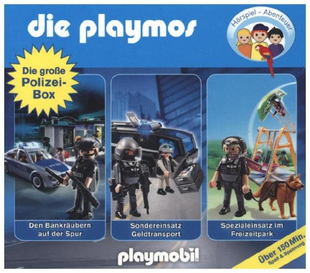 Hörspiel Die Playmos - Polizisten-Box von OTTO