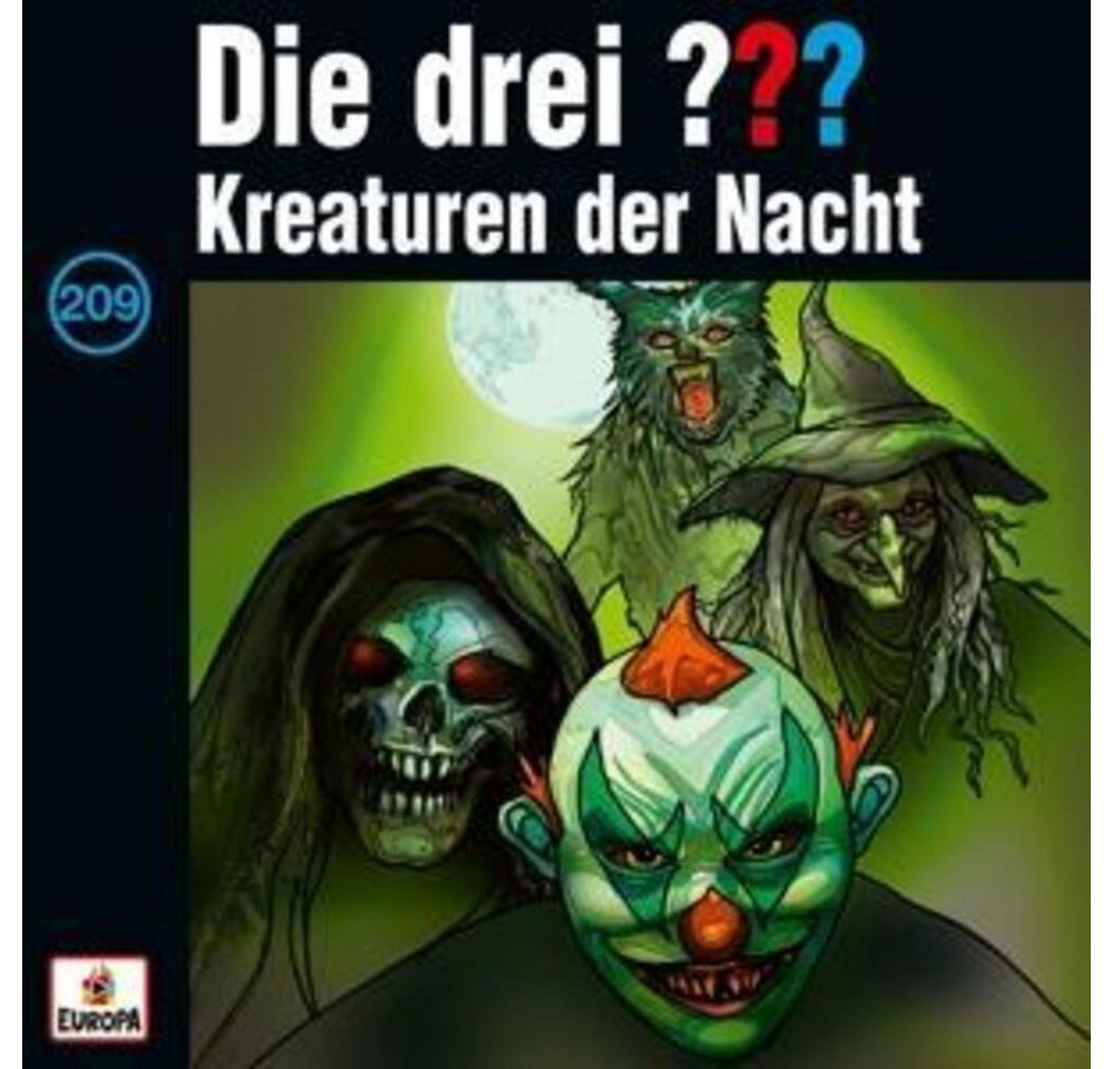 Hörspiel Die drei ??? 209. Kreaturen der Nacht Hörspiel Die drei ??? 209. Kreaturen der Nacht von OTTO