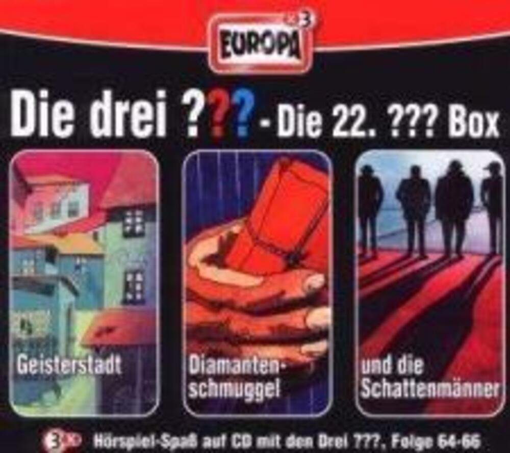 Hörspiel Die drei ??? Box 22. Folgen 64 - 66 (drei Fragezeichen) 3 CDs von OTTO