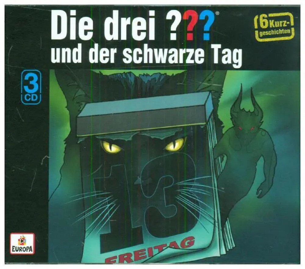 Hörspiel Die drei ??? und der schwarze Tag (Sechs Kurzgeschichten)... von OTTO