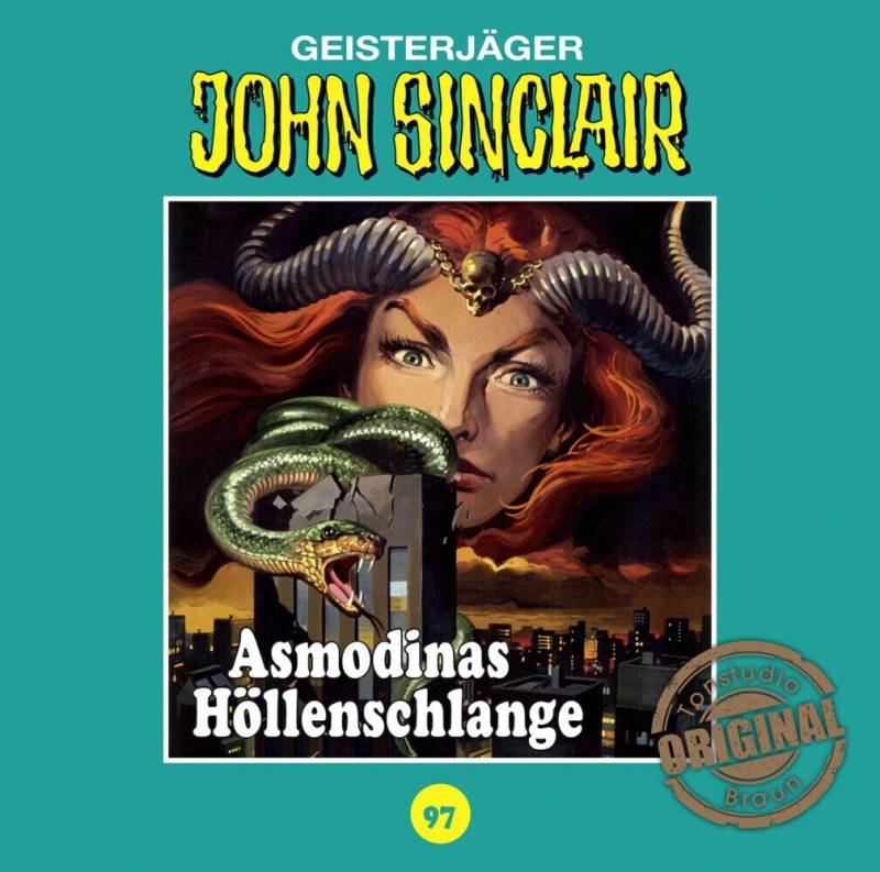 Bastei Lübbe AG Hörspiel John Sinclair Tonstudio Braun - Asmodinas Höllenschlange, 1 Audio-CD von Bastei Lübbe Ag
