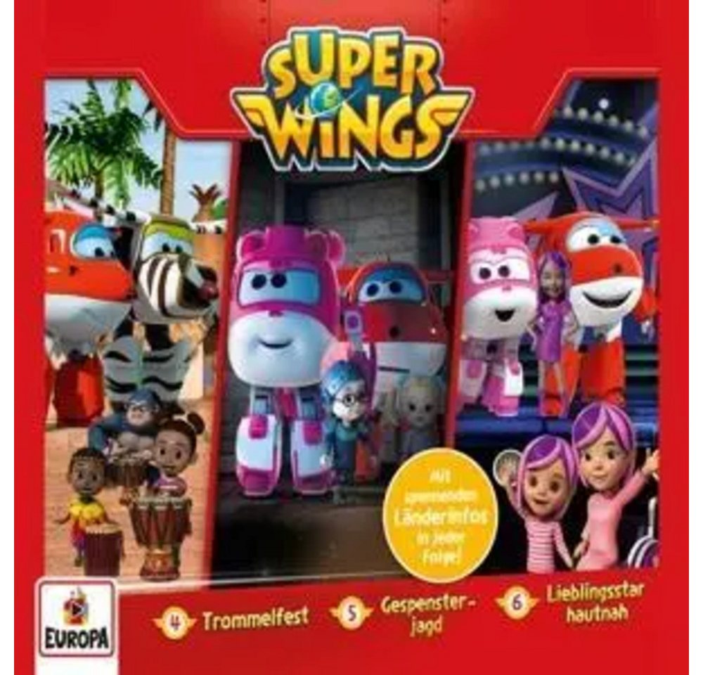 Hörspiel Super Wings - 3er Box 02 (Folgen 4, 5, 6) von OTTO