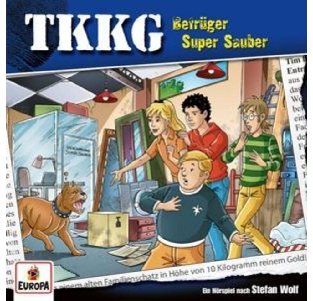 Hörspiel TKKG 223: Betrüger Super Sauber von OTTO