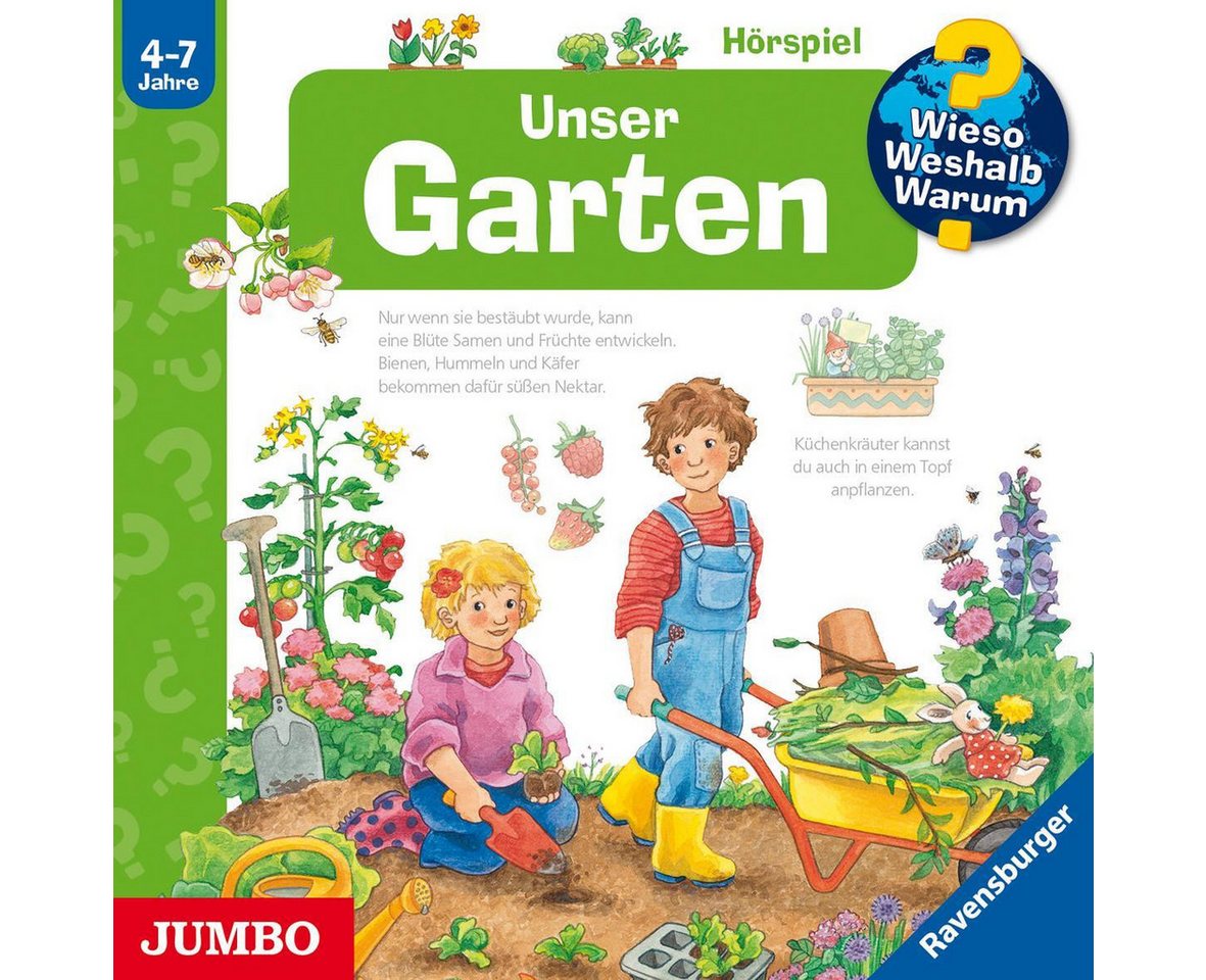 JUMBO Verlag Hörspiel Wieso? Weshalb? Warum? Unser Garten von JUMBO Verlag