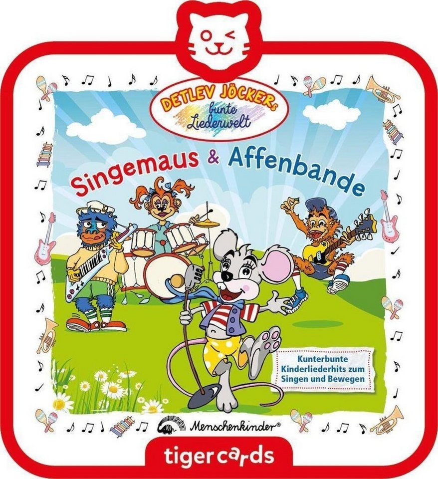 Hörspiel tigercard - Detlev Jöcker - Singemaus und Affenbande Hörspiel tigercard - Detlev Jöcker - Singemaus und Affenbande von OTTO