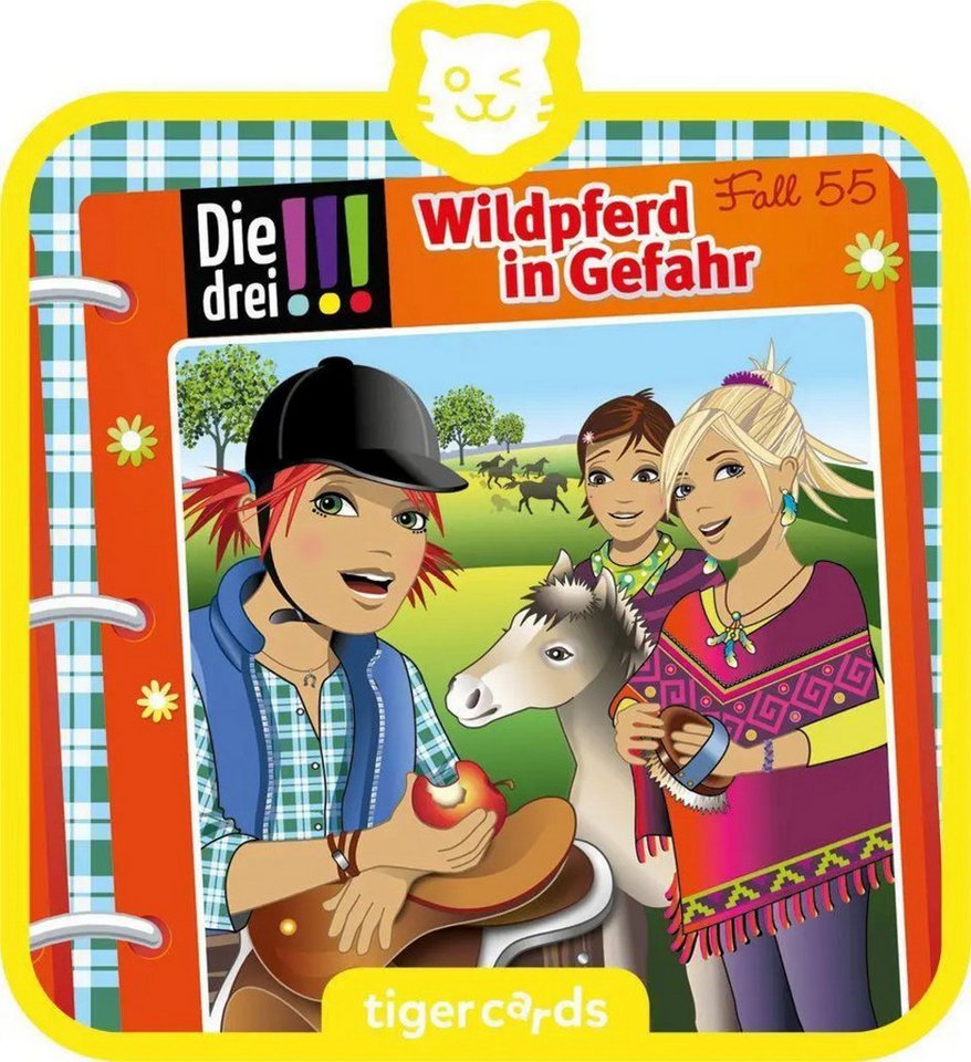 Hörspiel tigercard - Die drei !!! - Folge 55: Wildpferd in Gefahr von OTTO