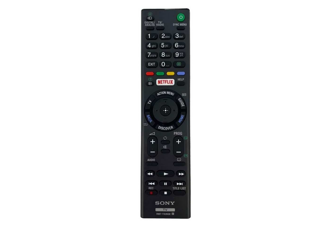 IK-Handelsgruppe Fernbedienung passend für Sony RMT-TX200E, Fernbedienung (Schwarz, Batterie, Plug & Play) von IK-Handelsgruppe