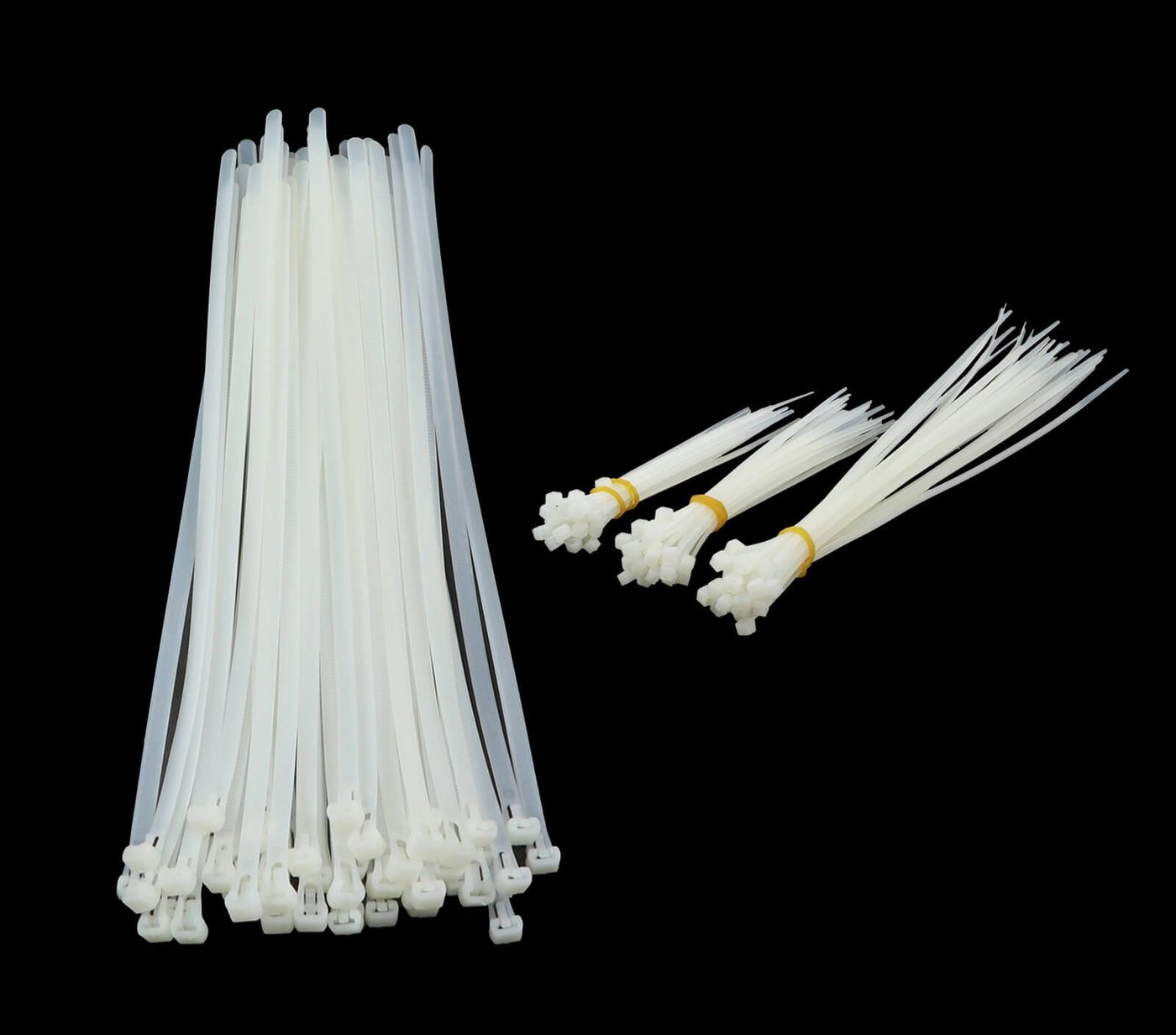 Kabelbinder Kabelbinder Sortiment 125 teilig weiß mit wiederverwendbaren von OTTO