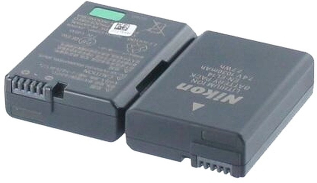 Akku für Nikon D3200 Li-Ion 7,2 Volt 1230 mAh grau Kamera-Akku 1230 mAh (7.2 V) von OTTO
