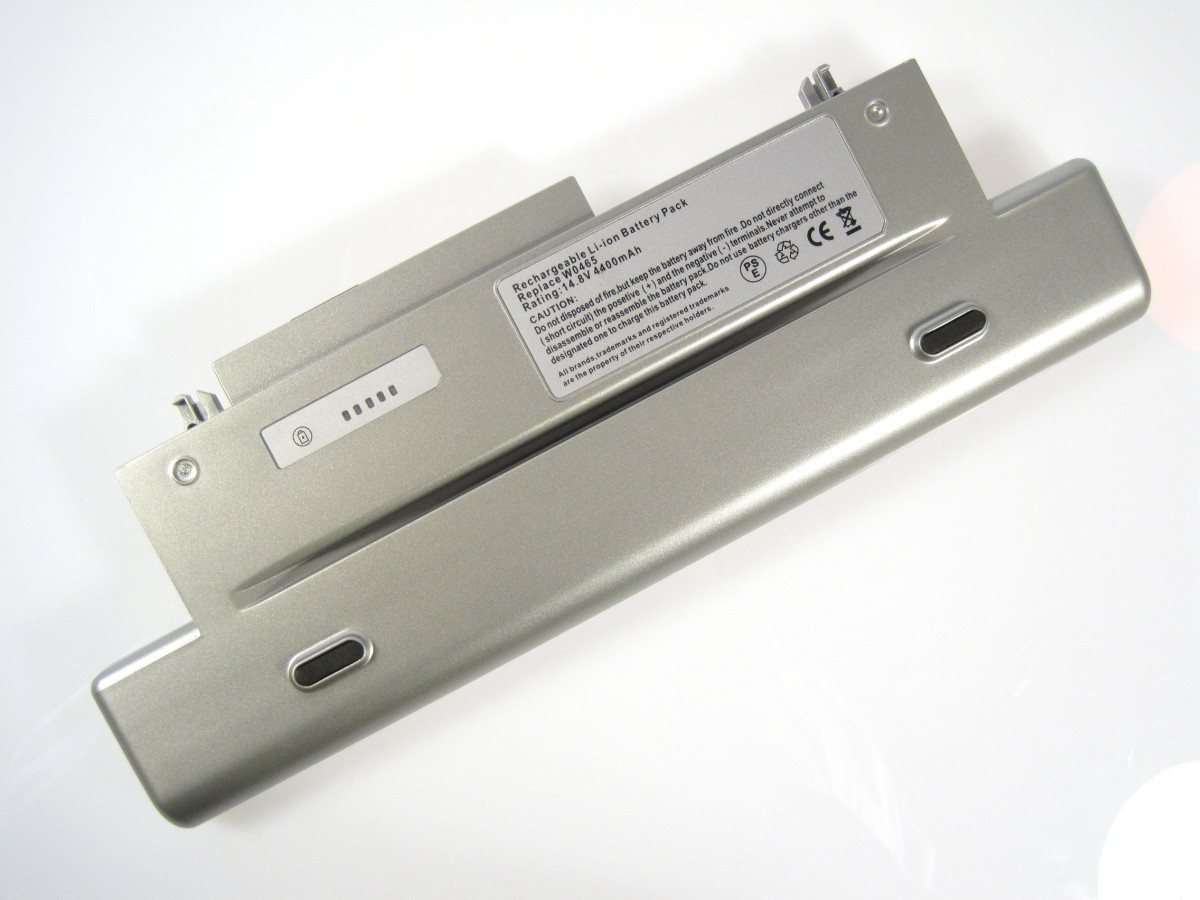 AGI Akku für Dell W0465 Li-Ion 14,8 Volt 4300 mAh silberfarben Laptop-Akku 4300 mAh (14.8 V) von AGI
