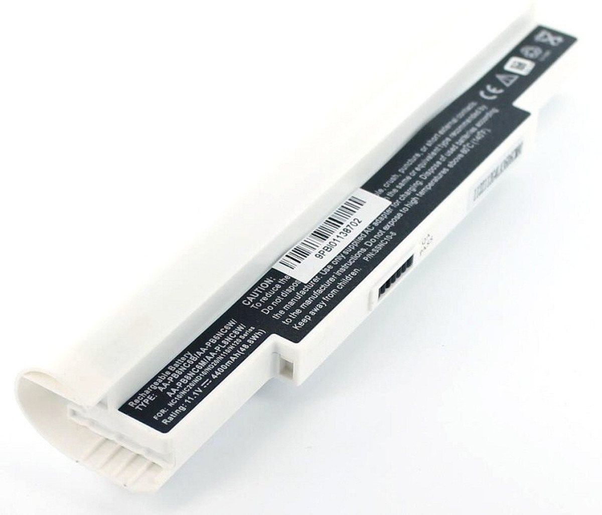 AGI Akku für Samsung NC10 Li-Ion 11,1 Volt 4400 mAh weiß Laptop-Akku 4400 mAh (11.1 V) von AGI