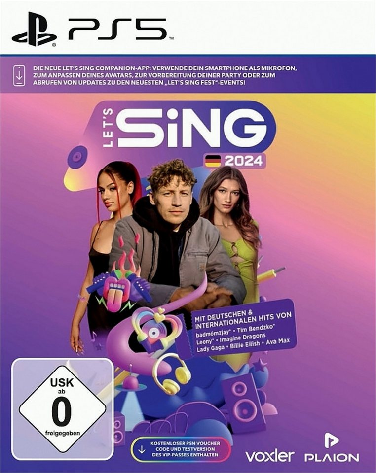 Let's Sing 2024 German Version (PS5) (USK) Playstation 5 von PLAION