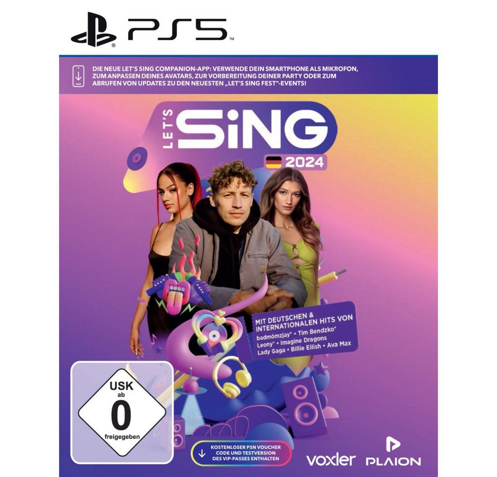 Let's Sing 2024 PS5-Spiel Let's Sing 2024 PS5-Spiel von OTTO