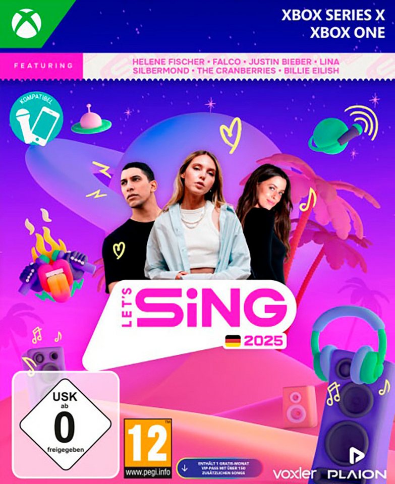 Let's Sing 2025 German Version Xbox One von Ravenscourt