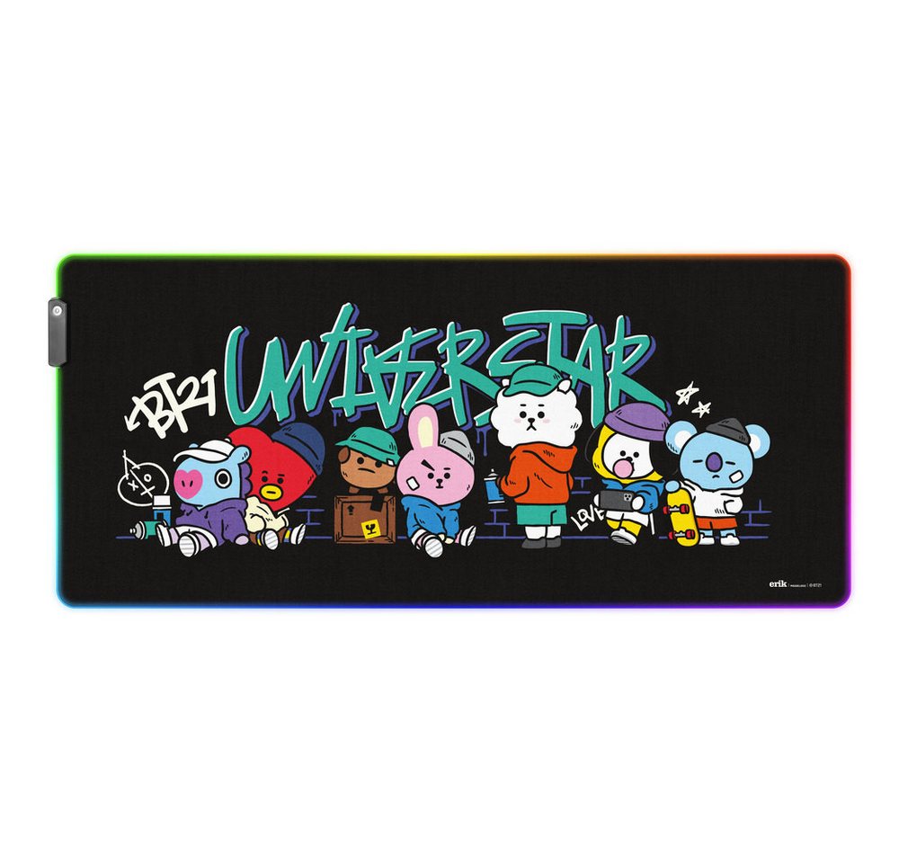 Mauspad BT21 - Schreibtischunterlage - Gaming Mousepad LED Mauspad BT21 - Schreibtischunterlage - Gaming Mousepad LED von OTTO