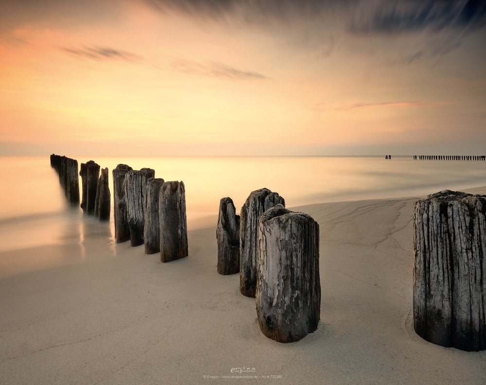 Mauspad Breakwater Beach - Mousepad - Mousepad von OTTO