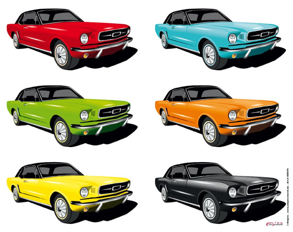 Mauspad Classic GT Colours - Mousepad - Mousepad von OTTO