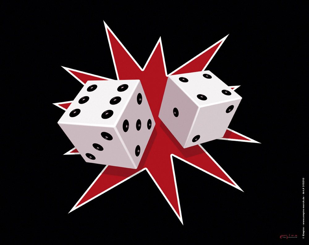 Mauspad Fuzzy Dice - Mousepad - Mousepad von OTTO