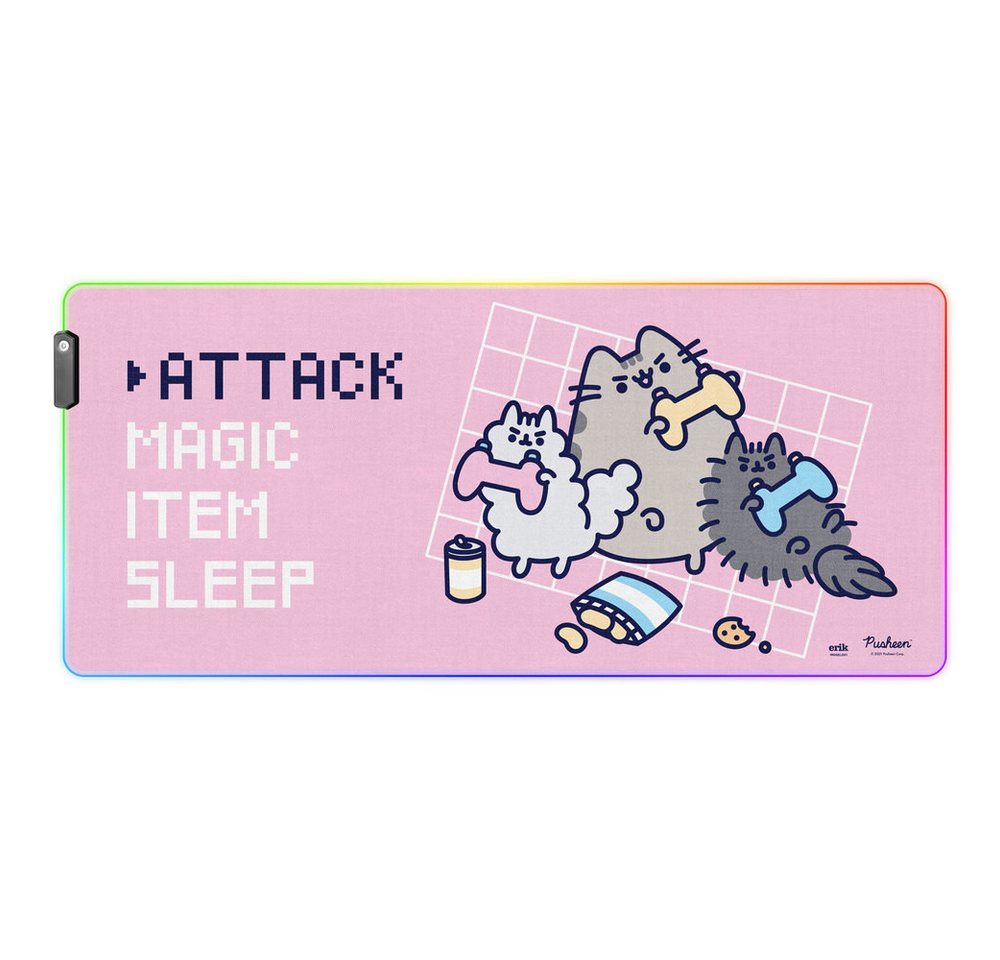 Mauspad Pusheen - Schreibtischunterlage - Gaming Mousepad LED Mauspad Pusheen - Schreibtischunterlage - Gaming Mousepad LED von OTTO