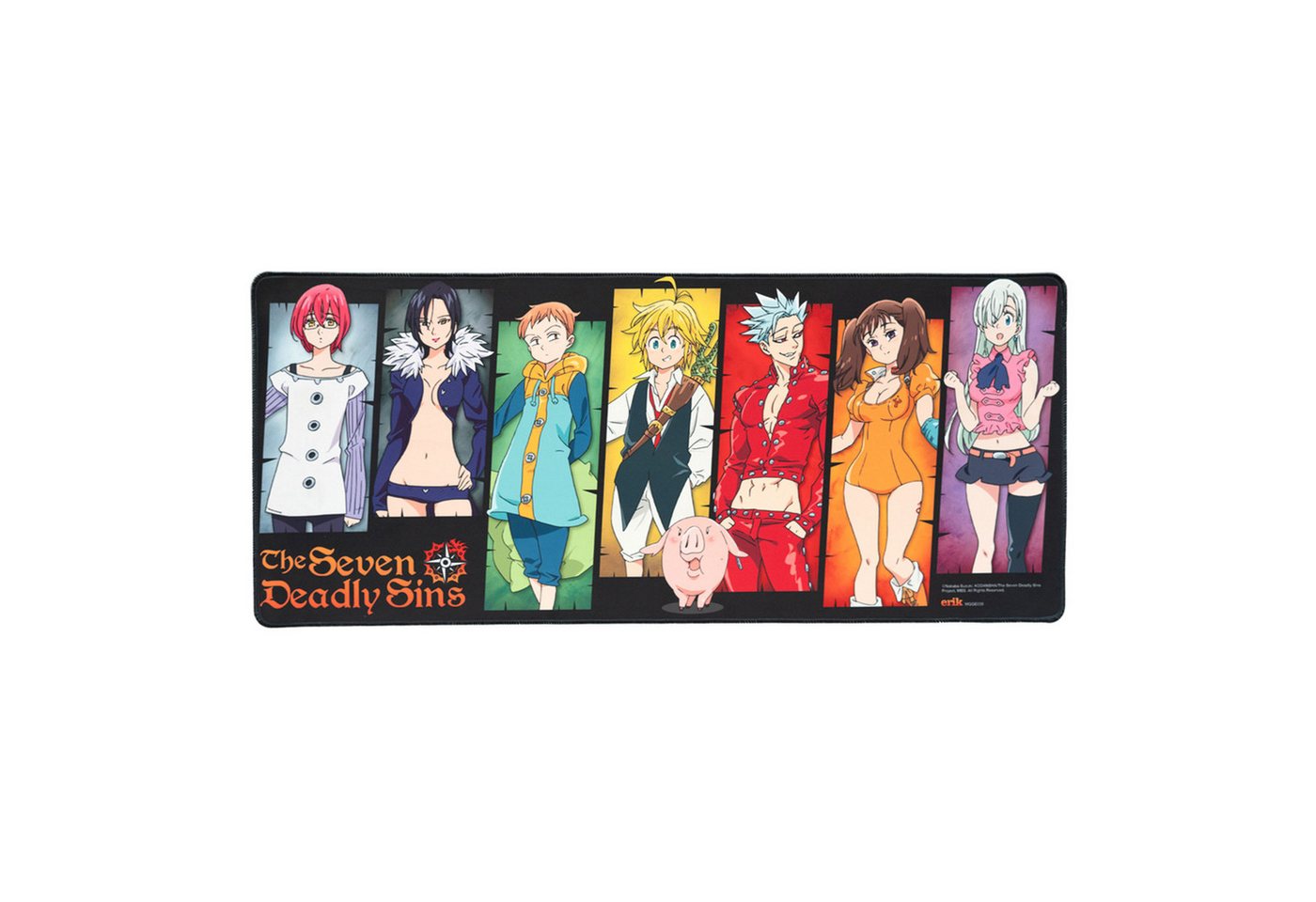 Mauspad Seven Deadly Sins - Schreibtischunterlage - Gaming Mousepad Mauspad Seven Deadly Sins - Schreibtischunterlage - Gaming Mousepad von OTTO