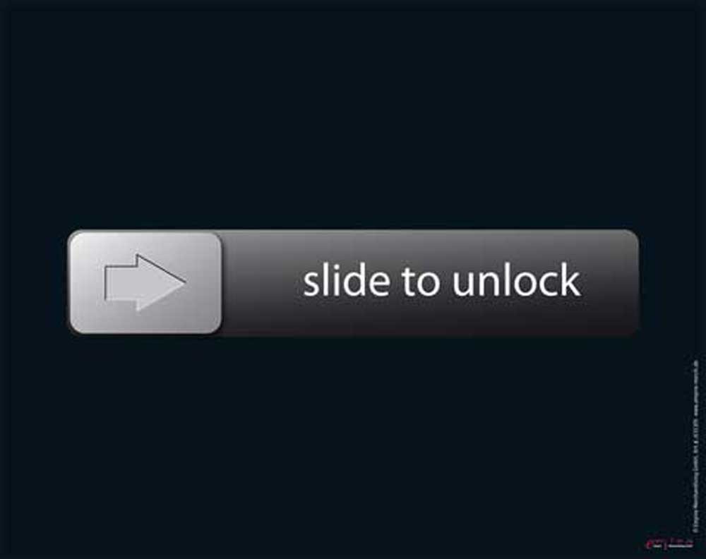 Mauspad Slide to unlock - Mousepad - Mousepad von OTTO