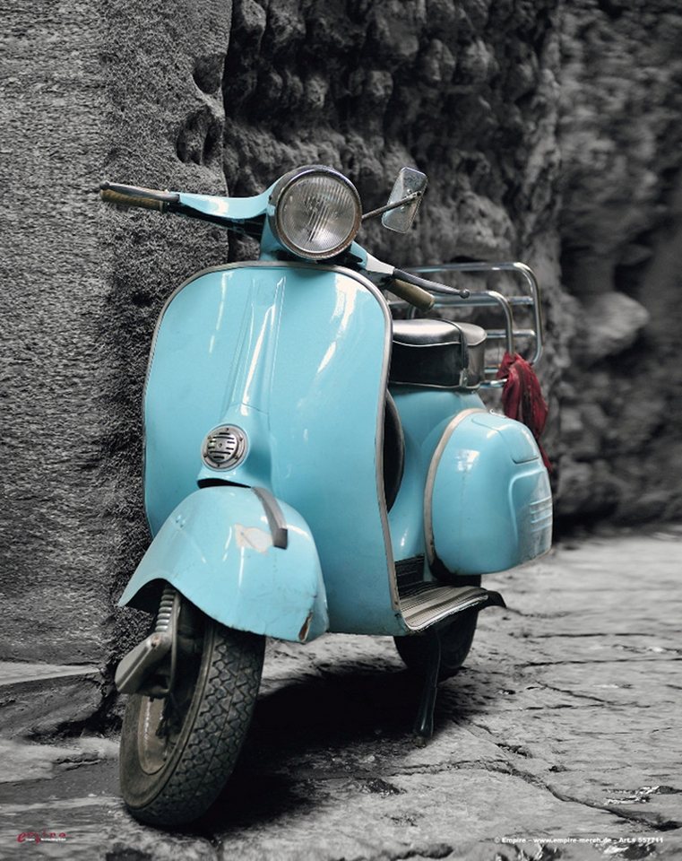 Mauspad Vintage Italy Vespa - Mousepad - Mousepad von OTTO