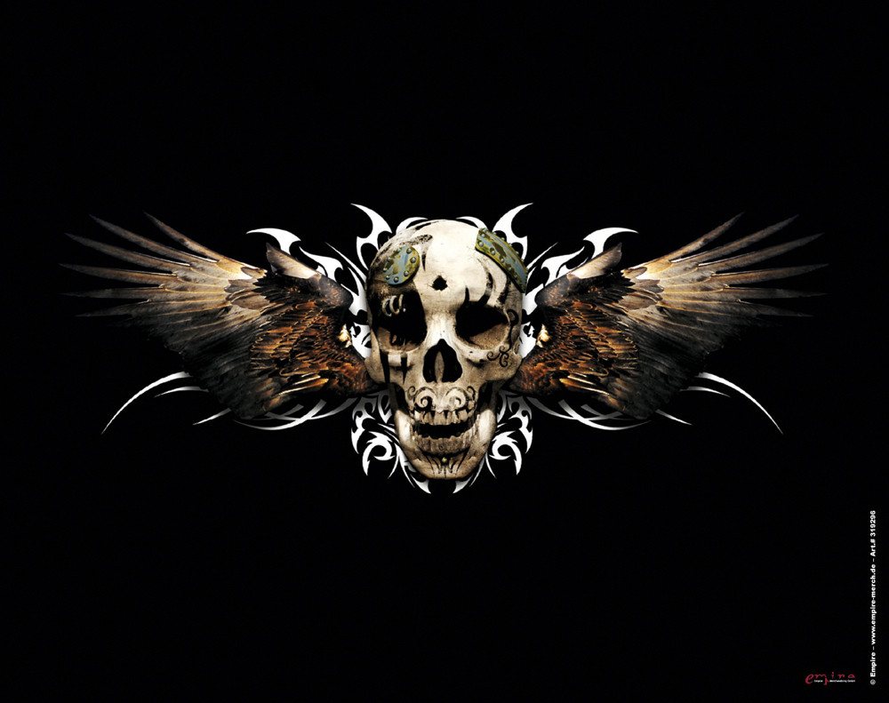 Mauspad Wingskull - Mousepad - Mousepad von OTTO