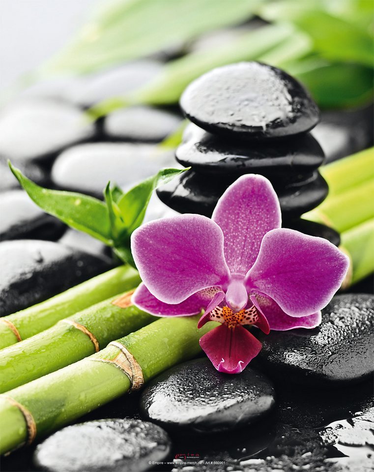 Mauspad Zen Orchidee 6 Bambus - Mousepad - Mousepad von OTTO