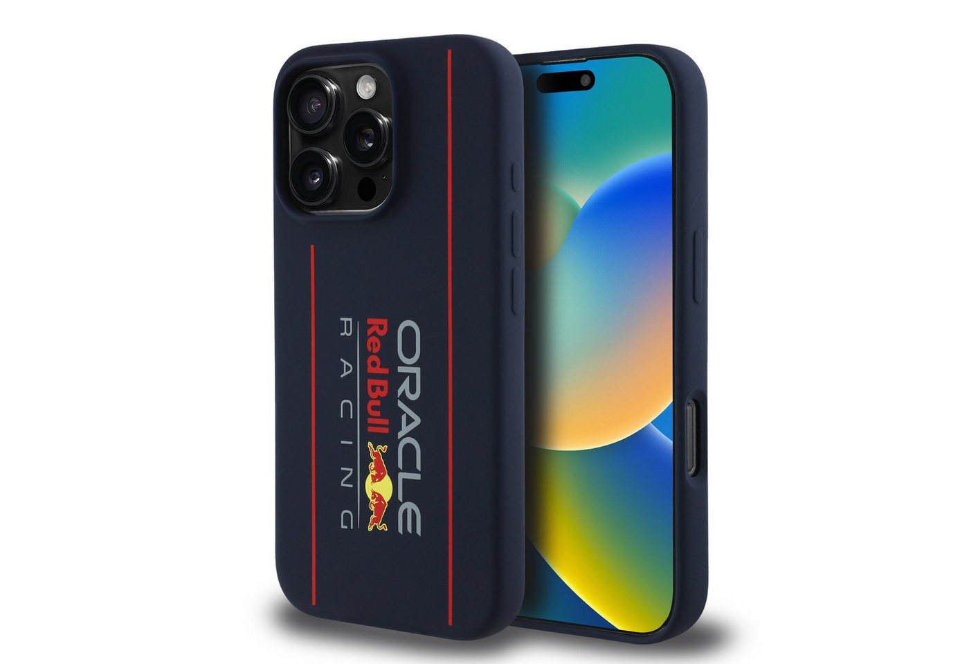 Oracle Red Bull Racing Handyhülle Red Bull Silikon vertikal Logo MagSafe Case Hülle f. iPhone 16 Pro Oracle Red Bull Racing Handyhülle Red Bull Silikon vertikal Logo MagSafe Case Hülle f. iPhone 16 Pro von Oracle Red Bull Racing