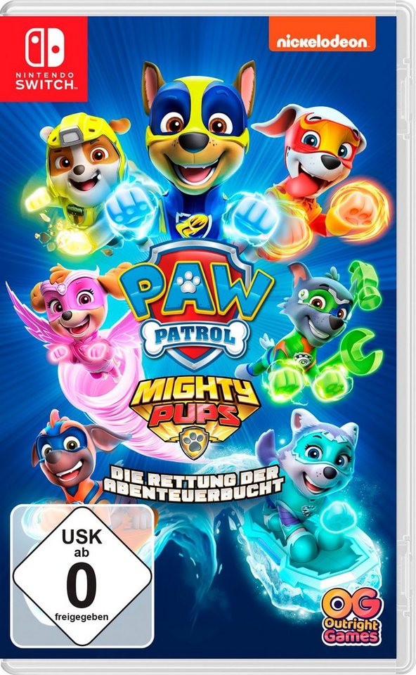 PAW PATROL: MIGHTY PUPS - DIE RETTUNG DER ABENTEUERBUCHT Nintendo Switch von OTTO