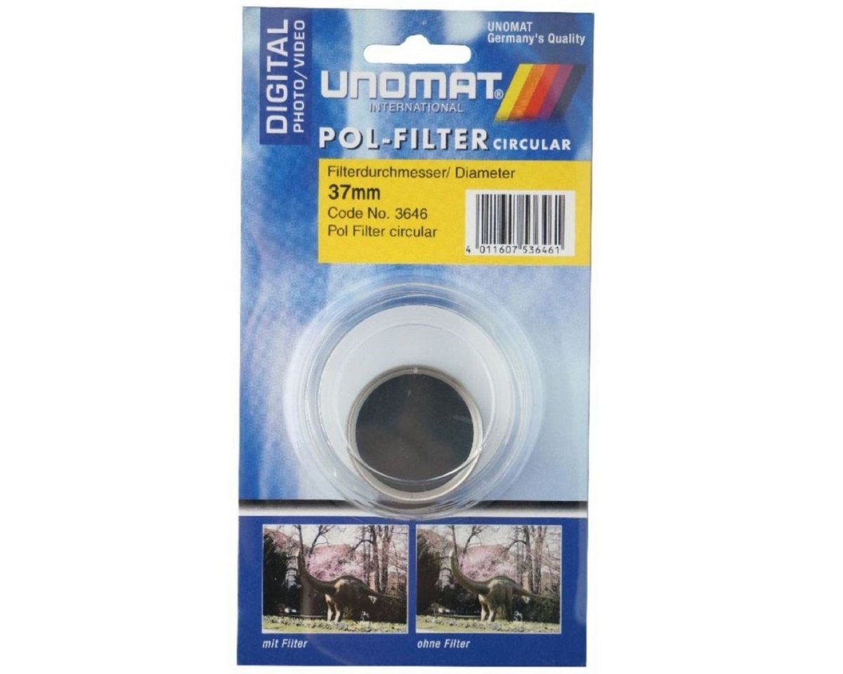 Polarisations-Filter 37mm Pol-Filter circular Objektivzubehör (Pol-Filter Digital, für kräftige Farben HTMC Vergütung, für Kamera etc) von OTTO